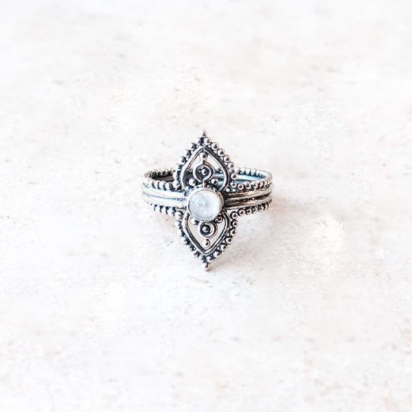 Mariah Moonstone ring