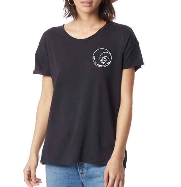 Life is Beautiful- Black Casual t-shirt