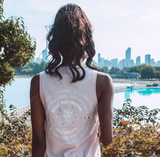 Believe Pink Muscle Tank top