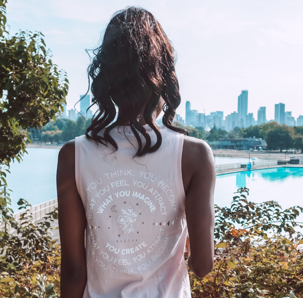 Believe Pink Muscle Tank top