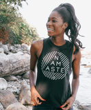 NAMASTE triangle muscle tank