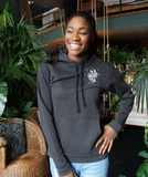 Believe Midweight Charcoal Black Hoodie