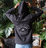 Believe Midweight Charcoal Black Hoodie