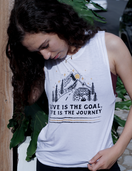 Love is the Goal Muscle Tank