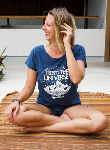 Trust the Universe Atlantic Blue Vback