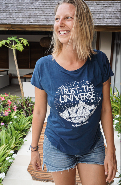 Trust the Universe Atlantic Blue Vback
