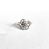 Seed of Life Sterling Ring