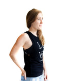 Love is all you need Open Back Tank top
