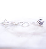 Sterling Silver Wave Ring
